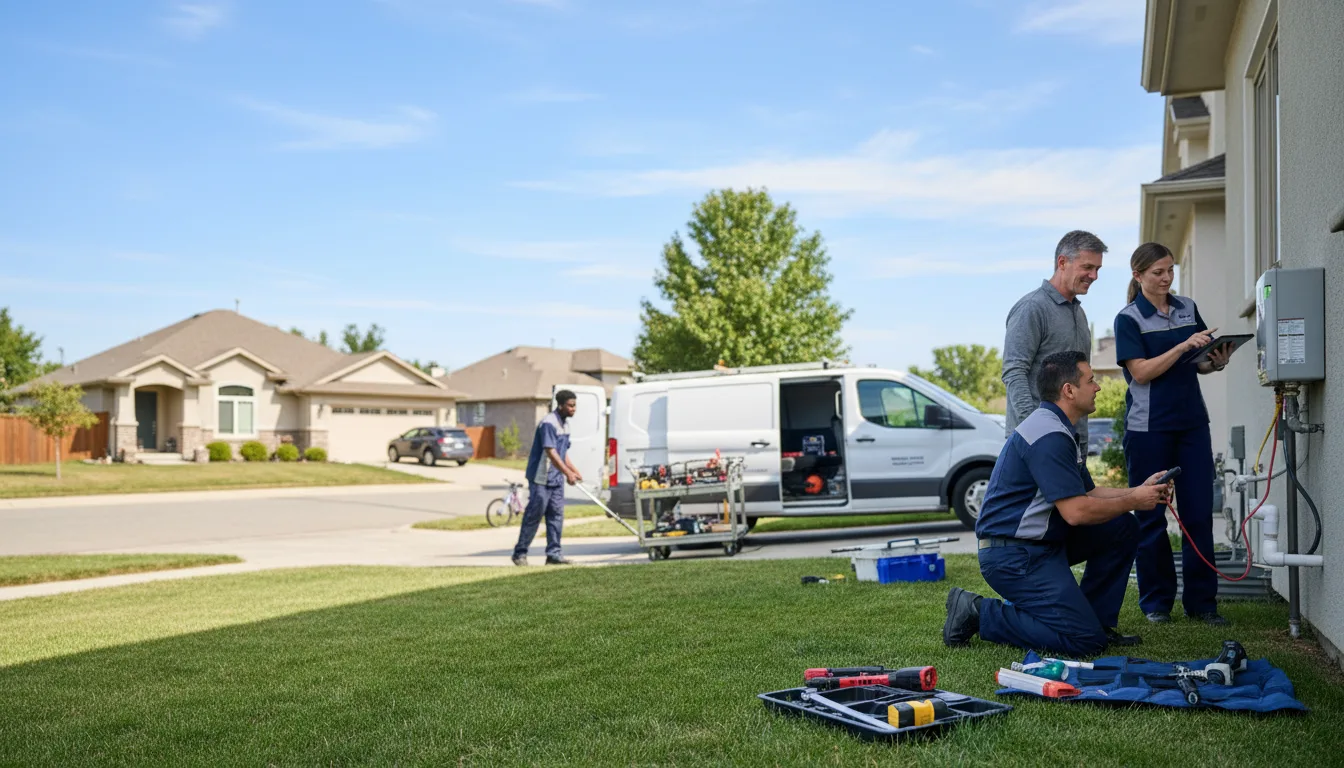 Tankless water heater service in Montoursville, PA